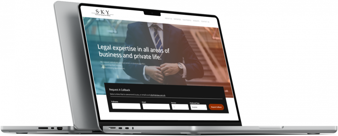 SKY Law Web Design